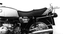 Conjunto de portaequipajes lateral y superior: cromo para BMW R 45 / R 65 hasta 1985