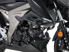 Barra de protección del motor - negra para Suzuki GSX-S 125 / 2017->