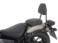 Sissybar sin rearrack - negro para Honda CMX500 Rebel de 2017