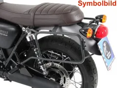 Sidecarrier permanente montado - cromo para Triumph Bonneville T 120 / Negro de 2016