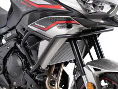 Barra protectora de motor negra para Kawasaki Versys 650 (2022-)