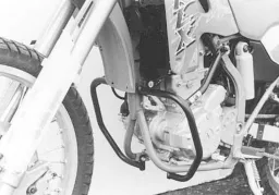 Barra de protección del motor - negra para Kawasaki KLX 650