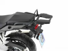 Alurack topcasecarrier - antracita / negro para Honda VFR 800 X Crossrunner de 2015