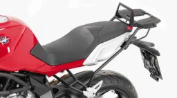 Alurack topcasecarrier - negro para MV Agusta Brutale 675/800 (2012-2016)