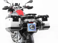 Sidecarrier Recorte de acero inoxidable incl. Cajas laterales de recorte Xplorer para BMW R1200GS LC (2013-)