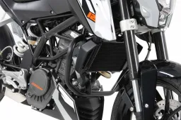 Barra de protección del motor - negra para KTM 125/200 Duke hasta 2016