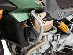 Barra protectora de motor plateada para Moto Guzzi V100 Mandello / S (2022-) Kopie
