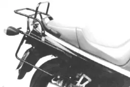 Conjunto de portaequipajes lateral y superior - negro para Kawasaki GPZ 600 R