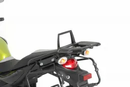 Alurack topcasecarrier - negro para Suzuki SFV 650 Gladius