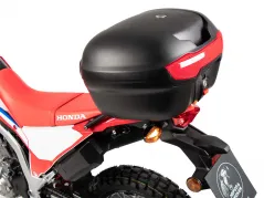 Topcase - Set Journey topcase 40 negro incl. portaequipajes para Honda CRF 300 L (2021-)