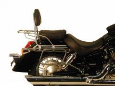 Alforja portatubos para bolsos de cuero - cromo para Honda VT 750 Shadow 2004-2007