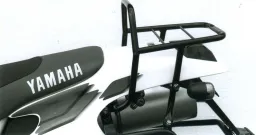 Tube Topcasecarrier - negro para Yamaha TT 600 R / RE de 1998