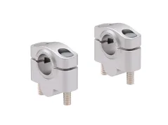 Elevador de manillar para Suzuki GSX-S 950 (2021-) 25 mm, plateado