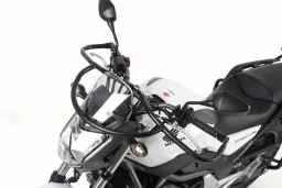 Barra de protección delantera de la escuela de manejo - negra para Honda NC 700 S / 750 S / DCT