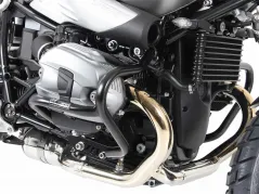 Barra de protección del motor - negra para BMW R nineT Scrambler de 2016