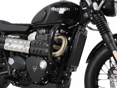 Barra de protección del motor - negra para Triumph Street Scrambler / 2017->