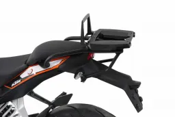 Alurack topcasecarrier - negro para KTM 390 Duke hasta 2016