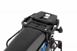 Portaequipajes de tubo - negro para Kawasaki KLR 650 Export-Modell de 2008