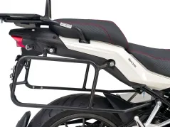 Soporte lateral montado de forma permanente - negro para Benelli TRK 502 X (2018-)