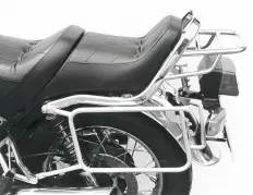Sidecarrier permanente montado - cromo para Moto Guzzi V 65 Florida desde 1992