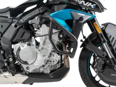 Barra protectora de motor negra para CF MOTO 675 NK (2025-)