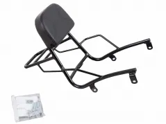 Barra estabilizadora con soporte trasero - negro para Suzuki VL 800 Intruder / LC Volusia / C 800 Intruder / Bl