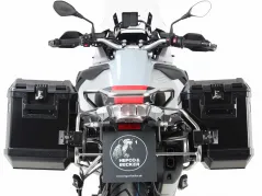 Sidecarrier Recorte de acero inoxidable incl. Cajas laterales negras Xplorer para BMW R1250GS Adventure (2019-)