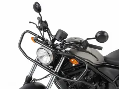 Barra de protección delantera superior - negra para Honda CMX500 Rebel de 2017