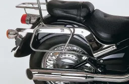 Alforja portatubos para bolsos de cuero - cromo para Kawasaki VN 800 Classic de 1996