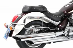 Alforja portatubos para bolsos de cuero - cromo para Suzuki C 1800 (VL) R desde 2011