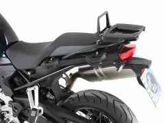 Alurack topcasecarrier - negro para el bastidor trasero de plástico BMW original (sin kit Touring) para BMW F 850 GS (2018-)