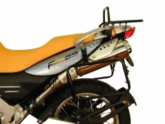 Soporte lateral montado de forma permanente - plateado para BMW F 650 GS Dakar hasta 2003 / F 650 GS / G 650 GS