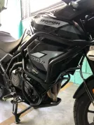 Tankschutzbügel &quot;Solid&quot; schwarz para Triumph Tiger 900 Rally / GT / PRO (2020-)