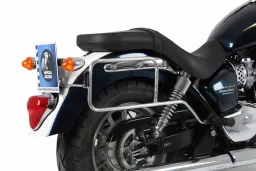 Sidecarrier permanente montado - cromo para Triumph Bonneville Speedmaster hasta 2010