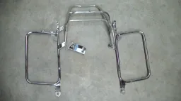 Juego de soportes laterales y superiores - cromo para Kawasaki Z 1300