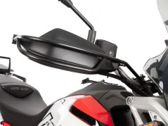 Juego de protectores de manillar negros (lado izquierdo y derecho) para Moto Guzzi V 85 TT / Strada / Travel (2024-)