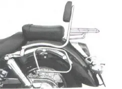 Alforja portatubos para bolsos de cuero - cromo para Honda VT 750 C2 desde 1997