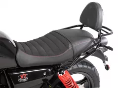Respaldo trasero negro para Moto Guzzi V7 Stone Special edition (850ccm) (2022-)