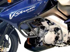 Barra de protección del motor - negra para Suzuki DL 1000 V-Strom