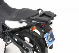 Alurack topcasecarrier - negro para Suzuki V-Strom 650 ABS 2012-2016 (L2) / XT