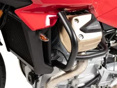 Barra proteccion motor negra para Moto Guzzi V100 Mandello / S (2022-)
