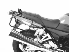 Sidecarrier permanente montado - negro para Suzuki GSX 1400 de 2005