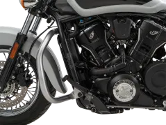 Barra protectora cromada del motor para Indian Scout Sixty Classic (2025-) (para sistema de reposapiés delantero)