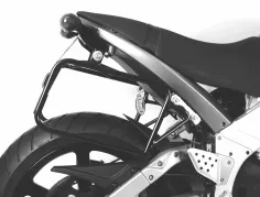 Soporte lateral montado de forma permanente - negro para BUELL Lightning XB 9 SX / Lightning XB 12