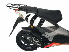 Tube Topcasecarrier - negro para Aprilia SR 50. WWW desde 1997