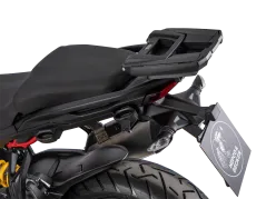 Soporte para baúl Easyrack negro para combinar con el portaequipajes trasero original de Ducati Multistrada V2 / S (2025-)