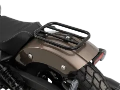 Portaequipajes individual sin respaldo, color negro, para Indian Scout Bobber (2025-)
