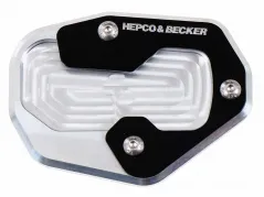 Seitenständerplatte silber/schwarz para Harley Davidson Pan America (2021-)