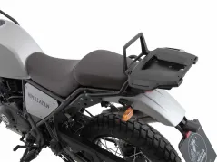 Alurack Topcaseträger schwarz für Kombination mit Original-Gepäckbrücke para Royal Enfield Himalayan (2021-)