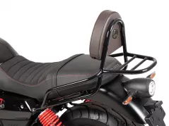 Respaldo con respaldo negro/marrón para Moto Guzzi V7 Stone Special edition (850ccm) (2022-)